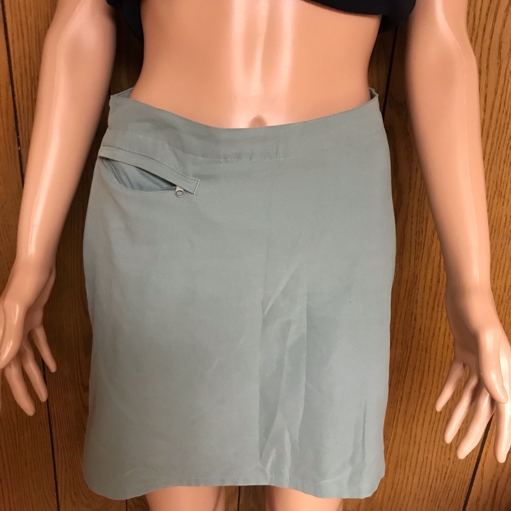 Patagonia Skirt With Shorts" Green Size 4 - Picture 1 of 11